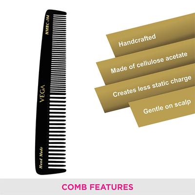 Vega Handcrafted Comb (Hmbc - 104) - Hair Combs