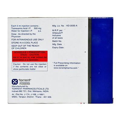 Xamic Injection 5ml - Bleeding Disorders-Hae