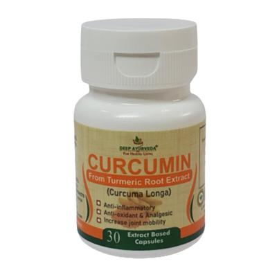 Deep Ayurveda Curcumin Capsule 30's - Pure Herbs