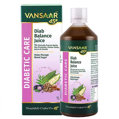 Vansaar 45+ Diab Balance Juice 1 L - Ayurvedic Juices