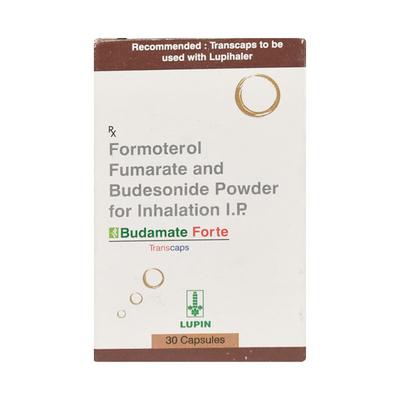 Budamate Forte Transcap 30'S - Asthma/COPD-Ast