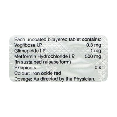 T VOBIT VX 1 Tablet 10's - Diabetes-Ant