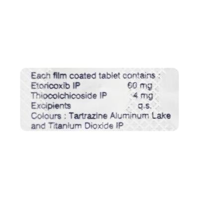 Nucoxia MR Tablet 10'S - Muscle Cramps/Spasticity-Mus