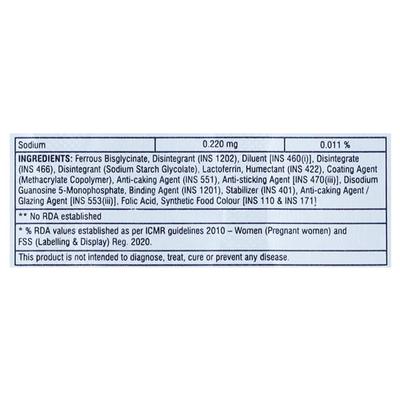 FERRONOMIC PLUS Tablet 10's - Iron Supplement/Anaemia-Vma