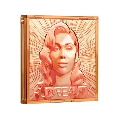 Huda Beauty Glow Obsessions Mini Face Palette Medium 6.4 gm - Highlighters & Illuminators