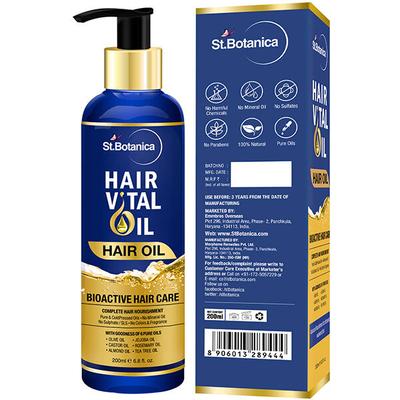 St.Botanica Hair Vital Bioactive Hair Oil 200 ml - Hair Oils