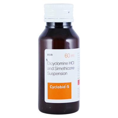 CYCLOBID S Suspension 60ml - Ulcer/Reflux/Flatulence-Aaa