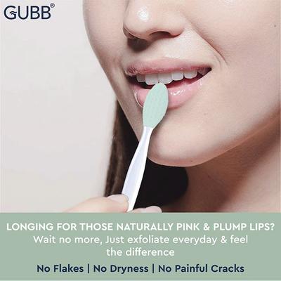 Gubb Silicone Lip Scrubber for Soft, Smooth Lips 2's - Cleansing Brushes