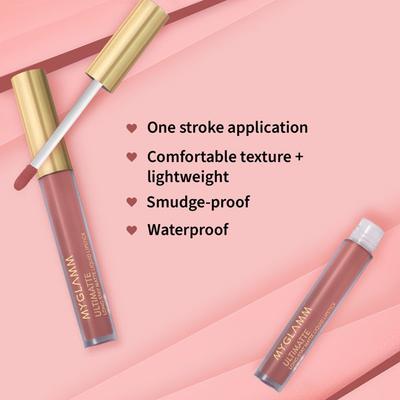 MyGlamm Ultimatte Long Stay Matte Liquid Lipstick-Mocha Icon 2.5 ml - Lipsticks