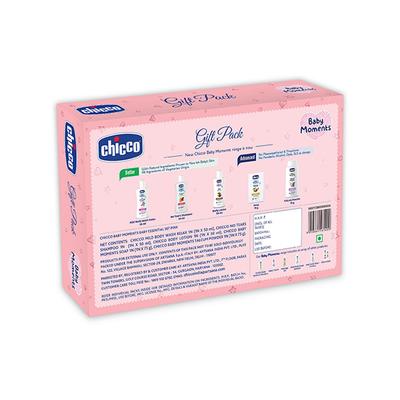 Chicco Baby Moments Baby Essential Set Pink 100 gm - Baby Powder