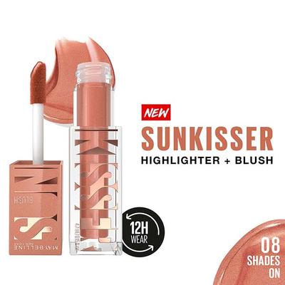 Maybelline New York Sunkisser Highlighter + Blush, Shades On 1's - Blushes