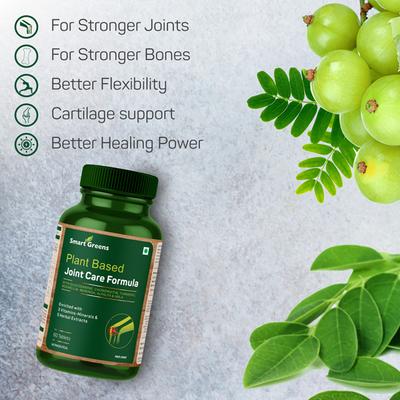 Smart Greens Plant Based Joint Care Formula Tablet 60's - Calcium And Minerals