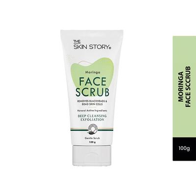 The Skin Story Face Scrub - Moringa 100 gm - Face Scrubs