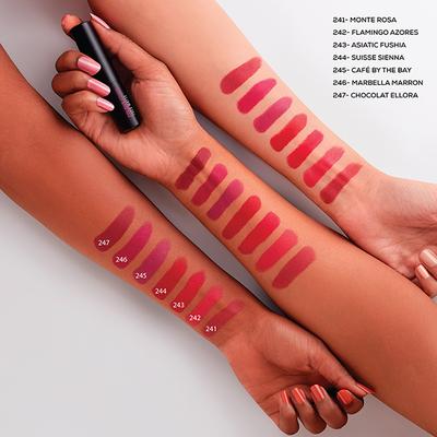 Chambor Tres Matte Lipstick Lasting Bold Pigment With SPF 30 N 264 Bedina Rose 3.2 gm - Lipsticks