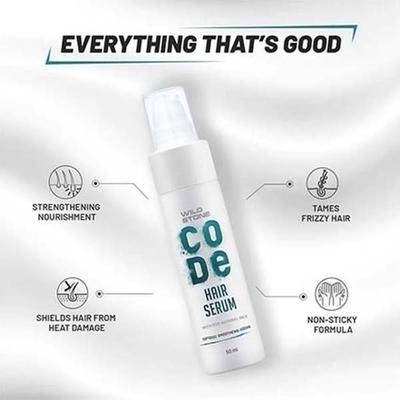 Wild Stone Code Non Sticky Hair Serum for Men 50 ml - Hair Serums