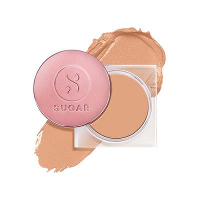 Sugar Cosmetics Mettle Cream To Powder Foundation 47 Borgia (Medium Tan, Warm Undertone) 15 gm - Foundation