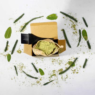 Herbal Me Certified 100% Natural Deep Brown - Henna Hair Color 200 gm - Powder