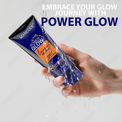 Mancode Power Glow With Licorice Face Wash For Men 100 ml - Face Wash & Cleansers