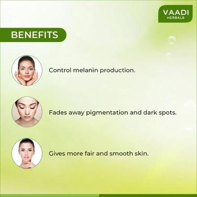 Vaadi Herbals Fairness Cream - Saffron, Aloe Vera & Turmeric 30gm - Face Creams