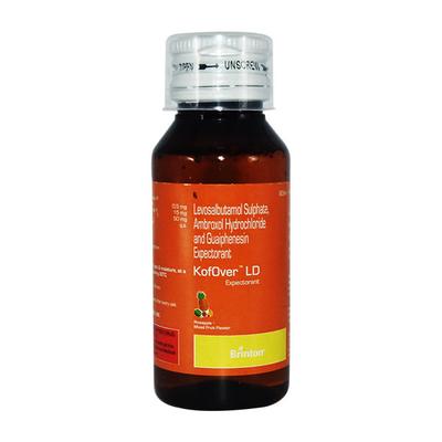 KOFOVER LD PINEAPPLE+MIXED FRUIT FLAVOUR Expectorant 60ml - Cough And Cold-Cou