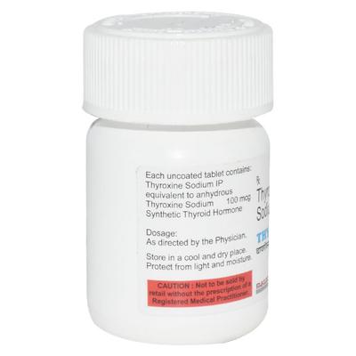 THYROX 100 Tablet 120's - Hypothyroidism