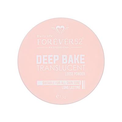 Daily Life Forever52 Deep Bake Translucent Matte Loose Powder (Cherry Blossom - 007) 7.5 gm - Loose Powder