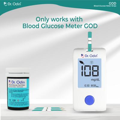 Dr. Odin Blood Glucose Test Strip - (GOD) (GLS-73) (Pack of 2 x 25's) - Blood Pressure Monitors