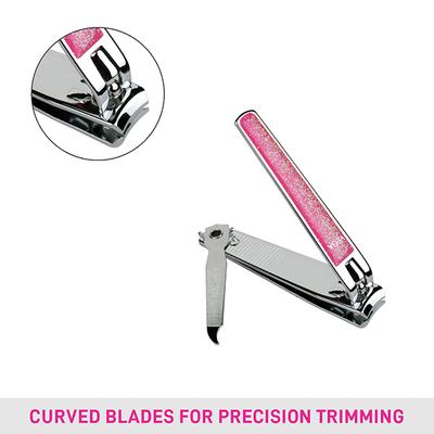 Vega Nail Clipper Set Of 10 Pcs (LNCB - 02) 504 gm - Manicure & Pedicure Kits