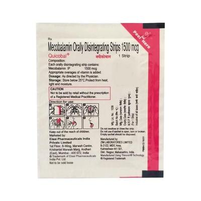 Quicobal Oral Disintegrating Strips 30'S - Supplements-Vam
