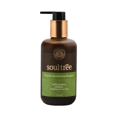 SoulTree Triphala Revitalizing Shampoo with Henna & Shikakai 250 ml - Shampoos