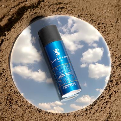 Giordano Aqua Wave Deodorant Spray 200 ml - Men Deodorants/Roll-Ons