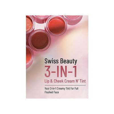 Swiss Beauty Lip, Cheek And Eyeshadow Tint, Shade - Cinnamon 8 gm - Lipsticks