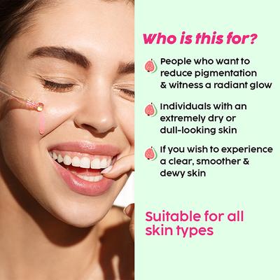 Plix The Plant Fix 10% Vitamin C Guava Face Serum For Skin Brightening For Unisex 20 ml - Face Serum