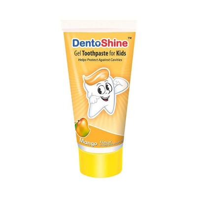 Dentoshine Mango Flavour Gel Toothpaste 80 gm - Toothpaste