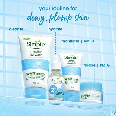 Simple Water Boost Micellar Facial Wash 150 ml - Face Wash & Cleansers