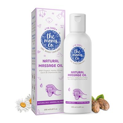 The Moms Co. Baby Massage Oil 200 ml - Creams, Lotions & Oils