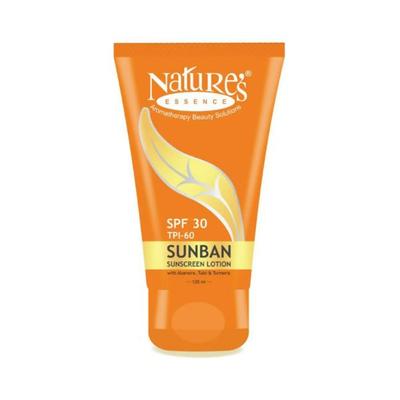 Natures Essence SubBan SPF 30, Enriched with aloe vera, tulsi & turmeric 120 ml - Face Sunscreen