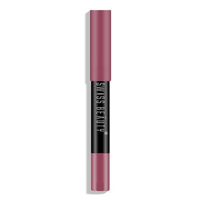 Swiss Beauty Stay On Lip Crayon - ( 16 Night Out) 3.5gm - Lipsticks