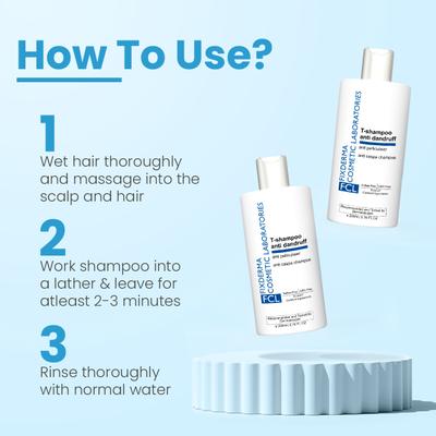 Fixderma Cosmetic Laboratories (FCL) Anti Dandruff T-Shampoo 200 ml - Shampoos