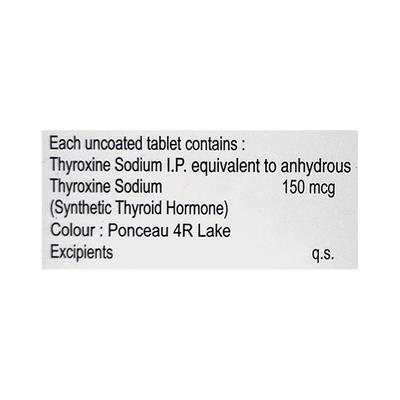 THYROACTIV 150 Tablet 100's - Hypothyroidism