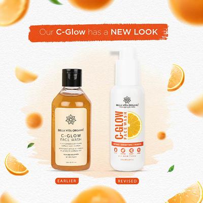 Bella Vita Organic Vitamin C - Glow Natural Face Wash 225 ml - Face Wash & Cleansers