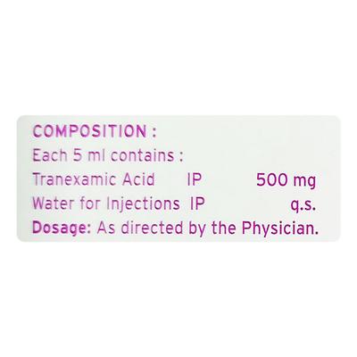 Tranostat 500mg Injection 5ml - Bleeding Disorders-Hae
