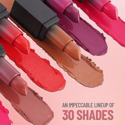 Swiss Beauty Hd Matte Pigmented Smudge Proof Lipstick Shade- Bare Blush 3.5 gm - Lipsticks