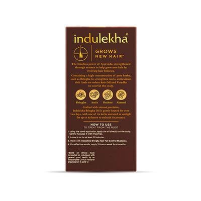 Indulekha Bringha Oil Grows New Hair 100 ml - Hair Oils