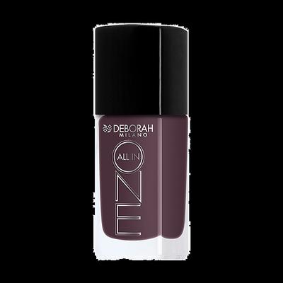 Deborah Milano All In One Nail Enamel - 16 Deep Grey 9.5 ml - Nail Polish