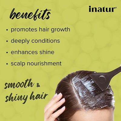Inatur Nutri Repair Hot Oil Treatment - Amla 200 gm - Hair Masks & Packs