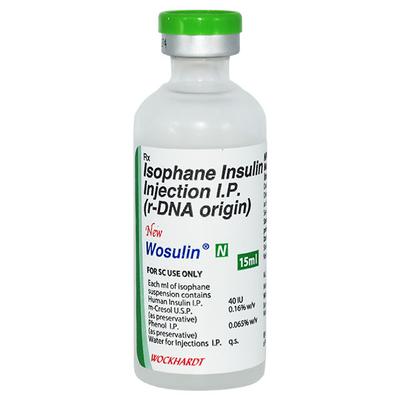 WOSULIN N NEW Injection 15ml - Diabetes-Ins