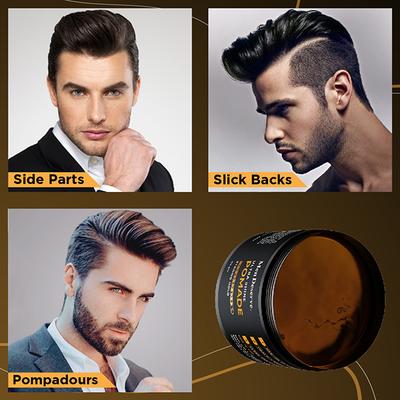 Men Deserve Ultra Shine Pomade Strong Hold 100gm - Hair Gels & Waxes