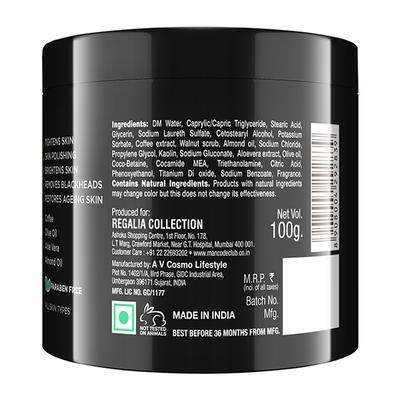 MANCODE Caffeine Scrub 100 gm - Scrubs & Exfoliants