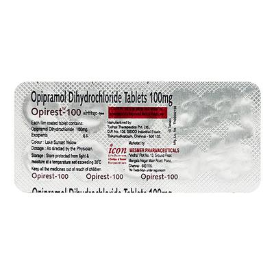 Opirest 100mg Tablet 10'S - Depression-Ant